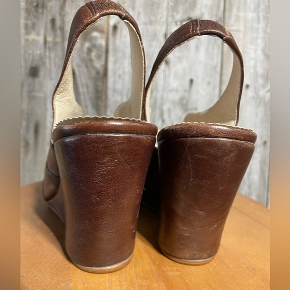 ANTHROPOLOGIE Farylrobin arc wedge sandal - size… - Picture 8 of 12